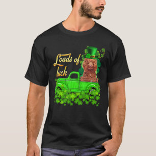 Camiseta Montones De Luck Truck Poodle St Patrick S Day