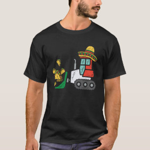 Camiseta Montones de tacos Bulldozer Cinco De Mayo Niño Beb