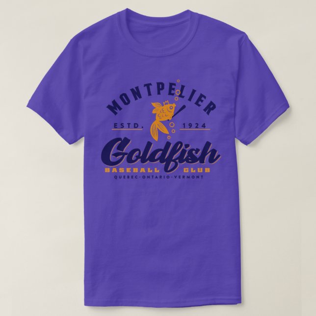 Camiseta Montpelier Goldfish (Diseño del anverso)