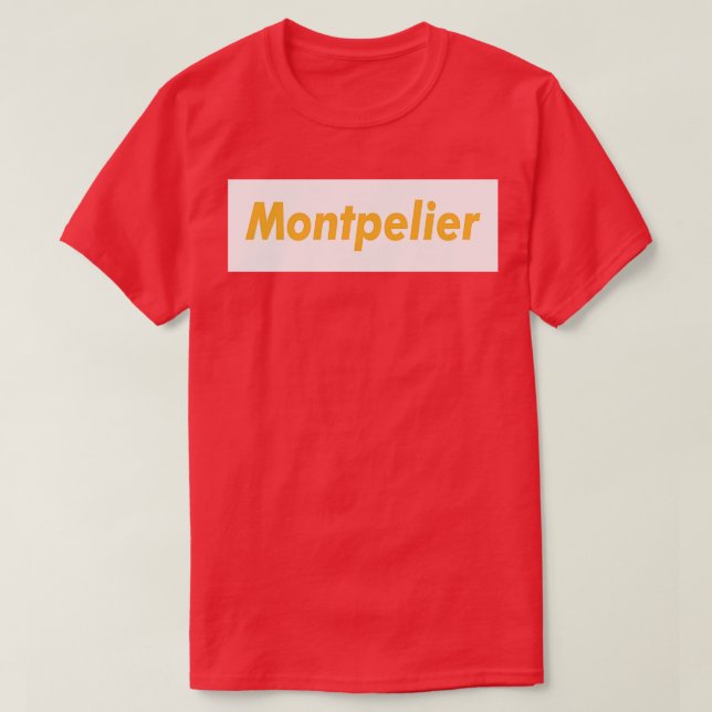 Camiseta Montpelier Meat Brown TShirt (Diseño del anverso)