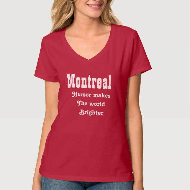 Camiseta Montreal (Anverso)