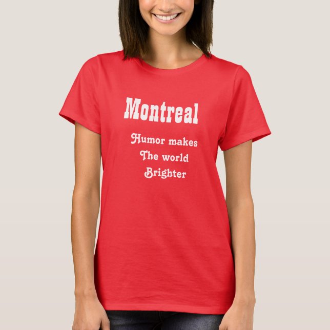 Camiseta Montreal (Anverso)