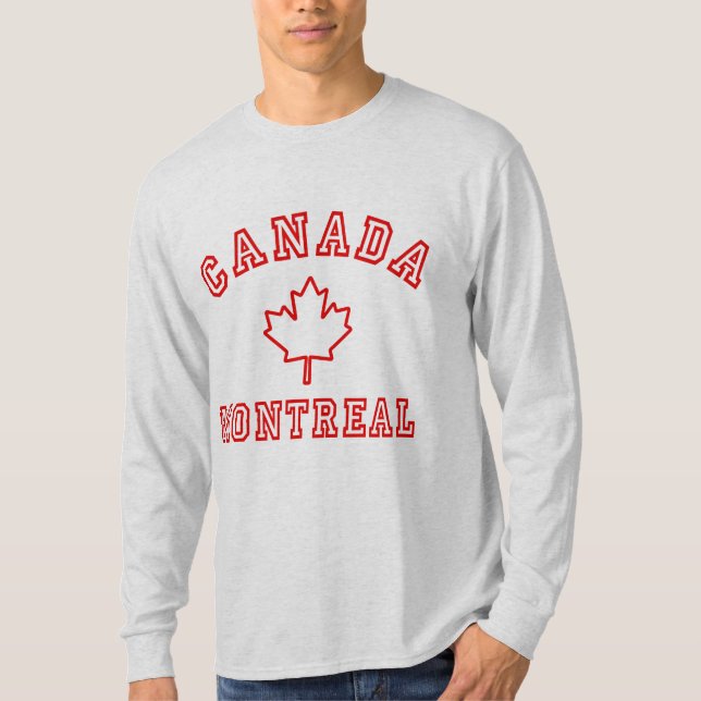 Camiseta Montreal Canadá (Anverso)