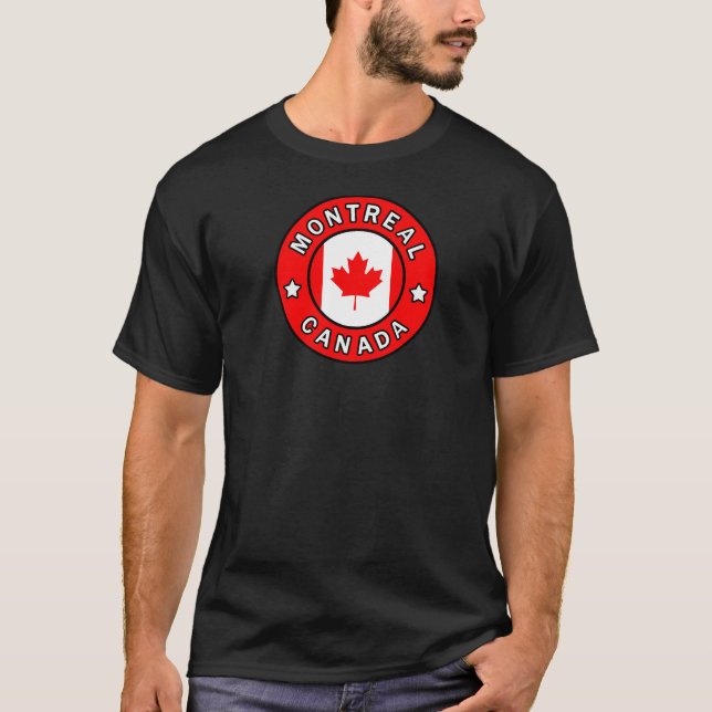 Camiseta Montreal Canadá (Anverso)