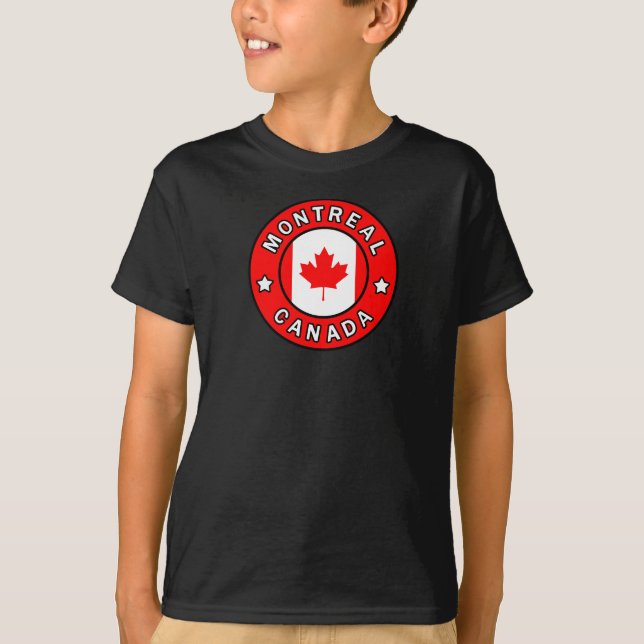 Camiseta Montreal Canadá (Anverso)