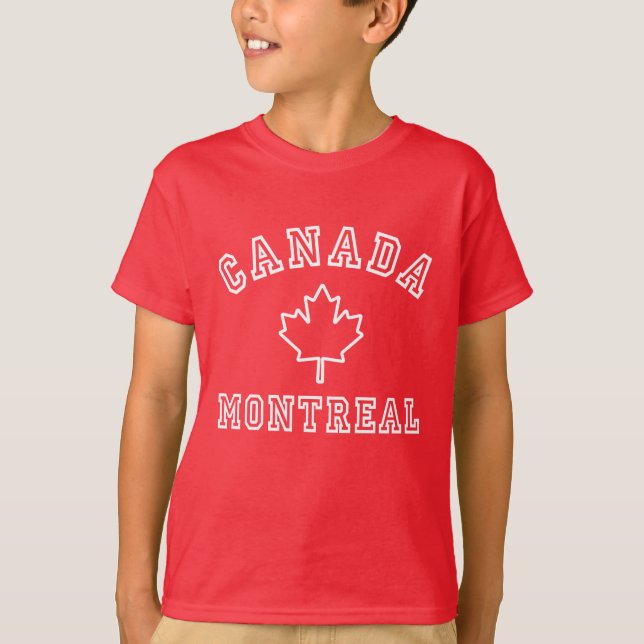 Camiseta Montreal Canadá (Anverso)
