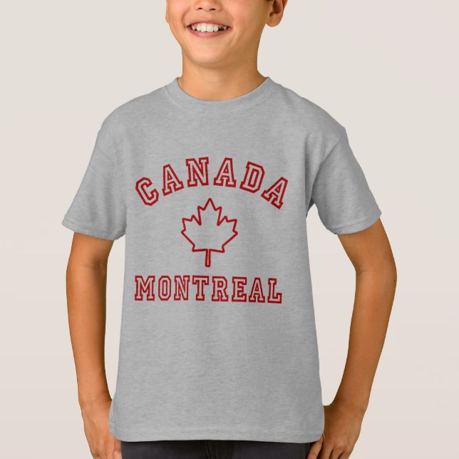 Camiseta Montreal Canadá (Anverso)