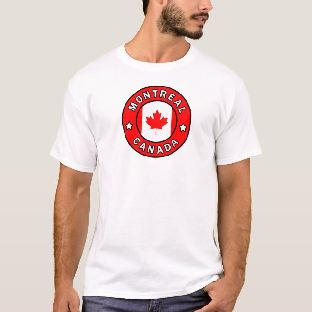Camiseta Montreal Canadá (Anverso)