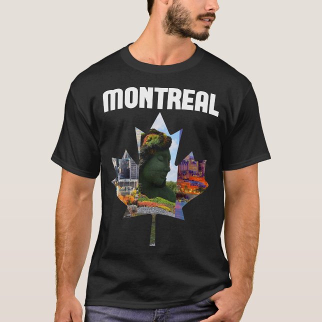 Camiseta montreal canada (Anverso)