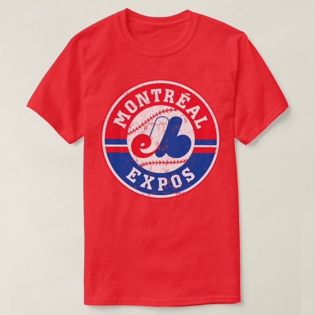 Camiseta Montreal Expos (Diseño del anverso)