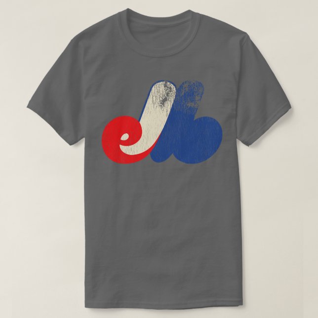 Camiseta Montreal Expos El Béisbol (Diseño del anverso)