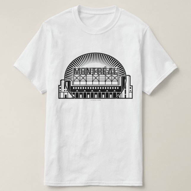 Camiseta Montréal Landmark T-Shirt (Diseño del anverso)