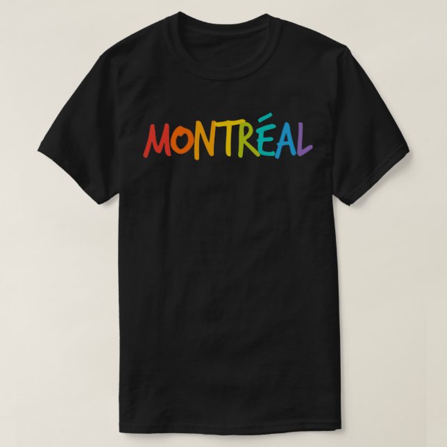 Camiseta Montreal Pride (Diseño del anverso)