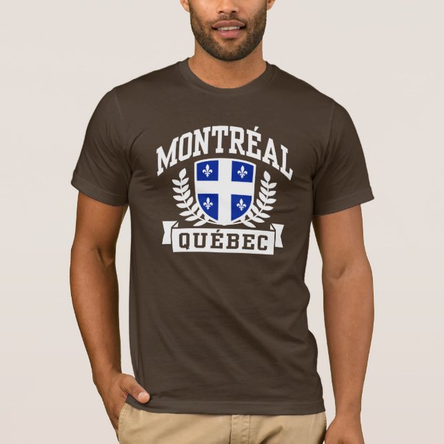 Camiseta Montreal Quebec (Anverso)