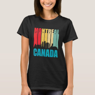 Camiseta Montreal Retro Canadá Antiguo Montreal Quebec