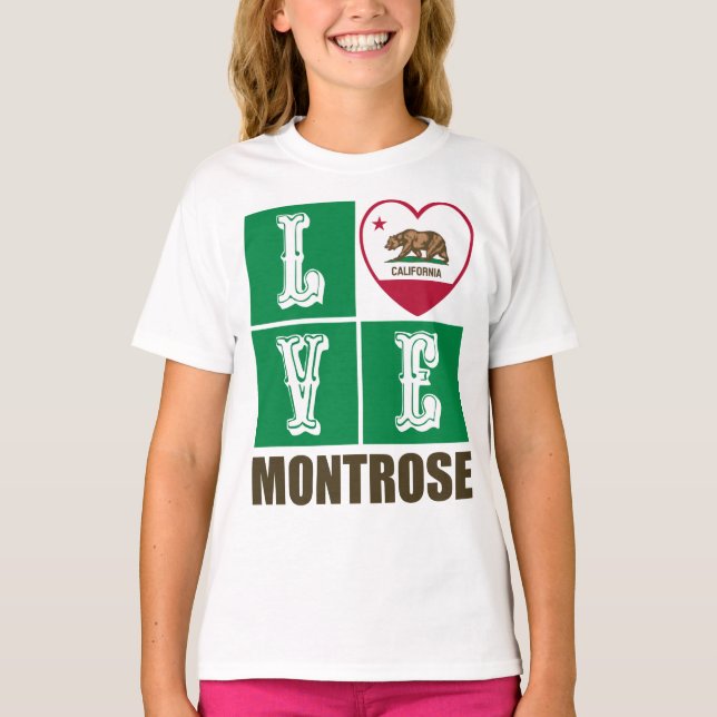 Camiseta Montrosa cardíaca de bandera de la República de Ca (Anverso)