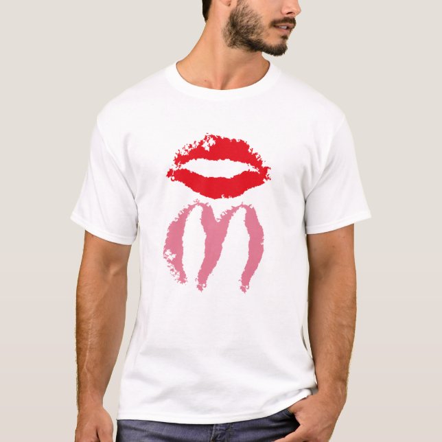Camiseta Montse Kisses Kiss MontKISSES by Masanser Pixelat  (Anverso)