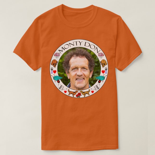 Camiseta Monty Don (2)  (Diseño del anverso)