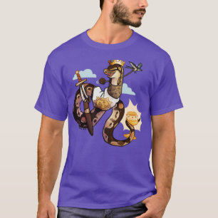 Camiseta Monty el pitón de la bola
