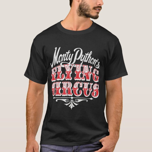 Camiseta Monty Python Official Flying Circus Red (Anverso)