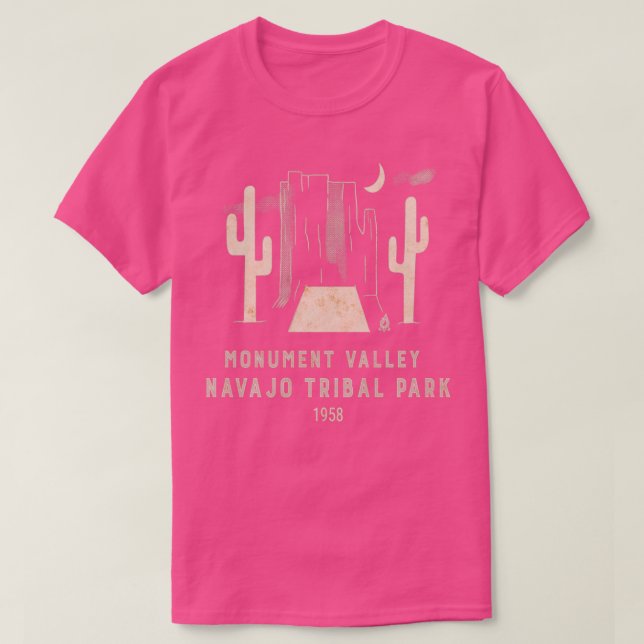 Camiseta Monument Valley Utah Arizona Camping H (Diseño del anverso)