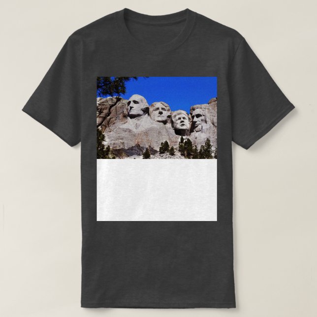 Camiseta Monumental sobre Rushmore (Diseño del anverso)
