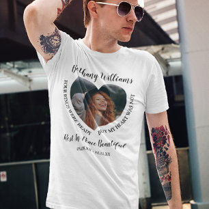 Camiseta Monumento a la imagen del corazón personalizado y