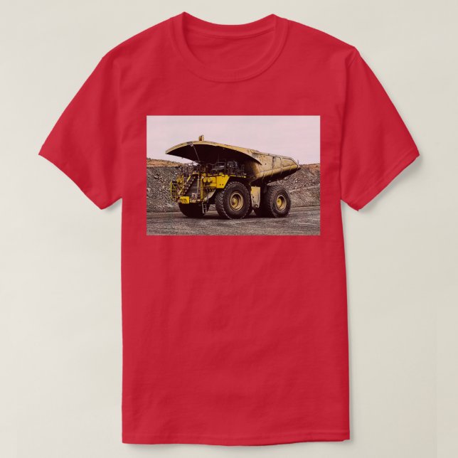 Camiseta Monumento a la oruga de los camiones volcados (Diseño del anverso)