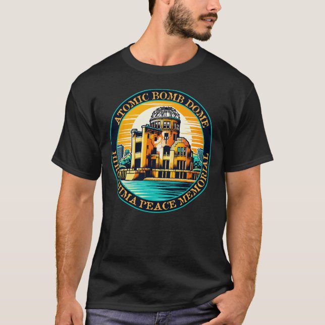 Camiseta Monumento a la Paz en Hiroshima (Anverso)