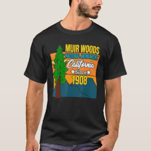 Camiseta Monumento a Muir Woods Alma Turística California 1