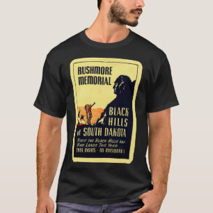 Camiseta Monumento a Rushmore de los años 1940