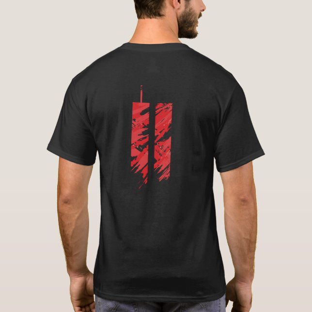 Camiseta Monumento al 11 de setiembre - Nunca olvidaremos l (Reverso)