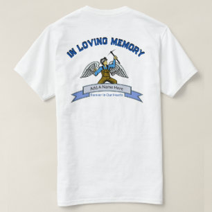 Camiseta Monumento al Minero de Carbón Personalizado Camise