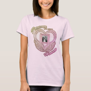 Camiseta Monumento   Añadir alas de ángel de corazón fotogr