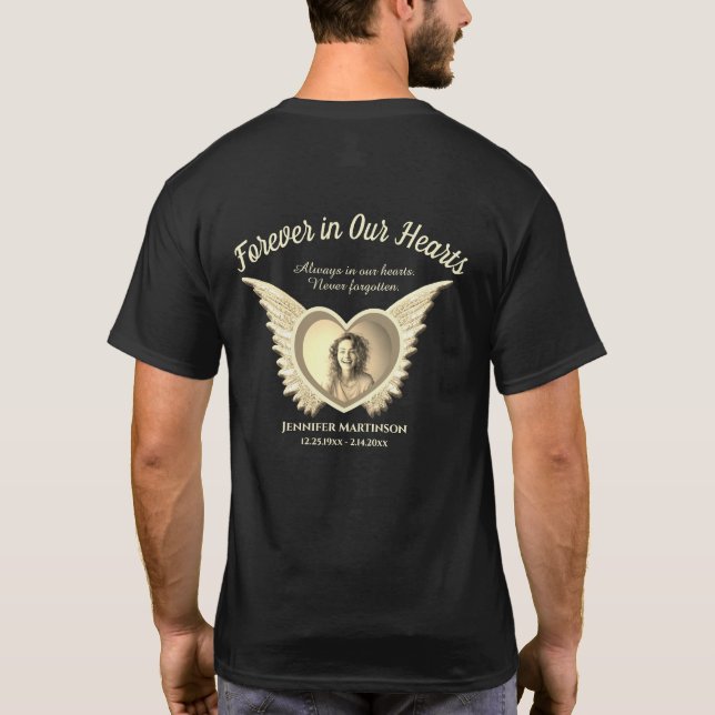 Camiseta Monumento | Añadir foto (Reverso)
