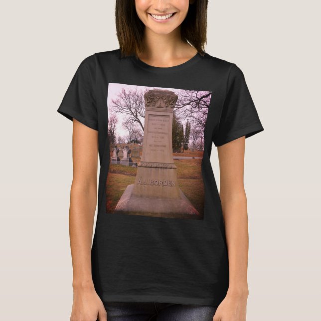 Camiseta Monumento Borden, río Caído, MAMÁES - A.J. Borden (Anverso)