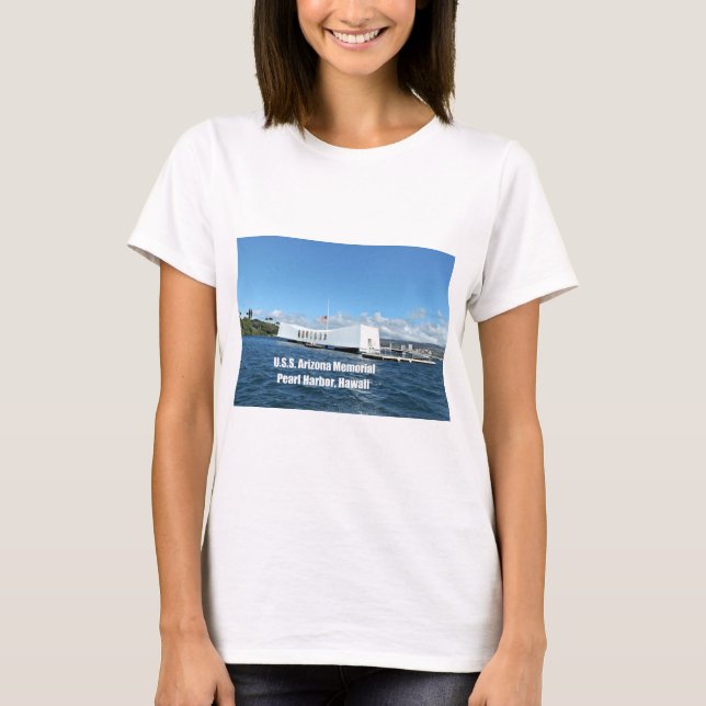 Camiseta Monumento conmemorativo a Arizona en Estados Unido (Anverso)