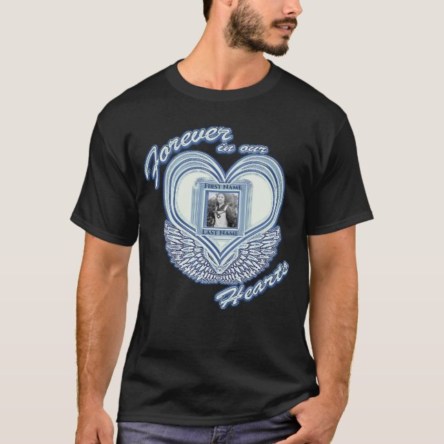 Camiseta Monumento conmemorativo| Agregar alas de ángel del (Anverso)