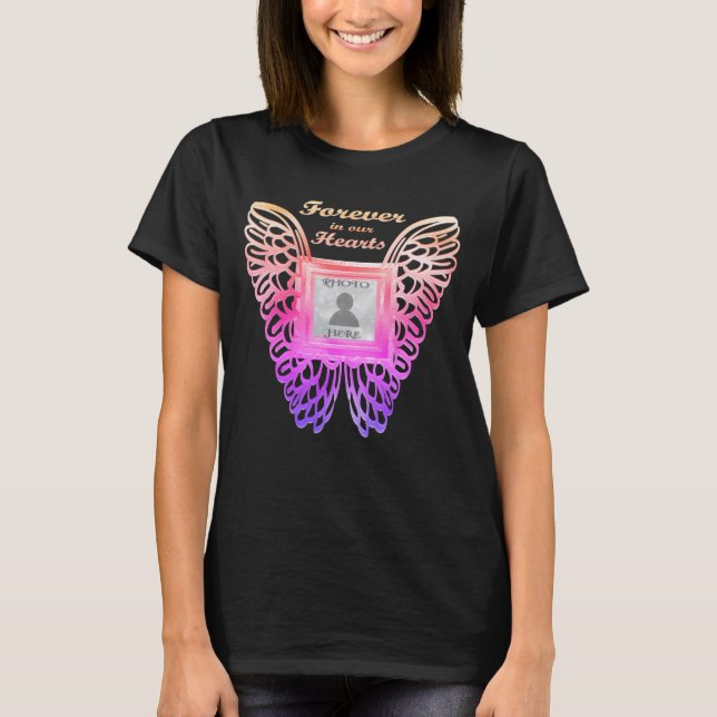 Camiseta Monumento conmemorativo| Agregar alas mariposas fo (Anverso)