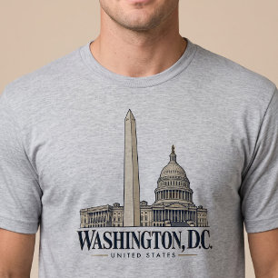 Camiseta Monumento de Washington D.C.