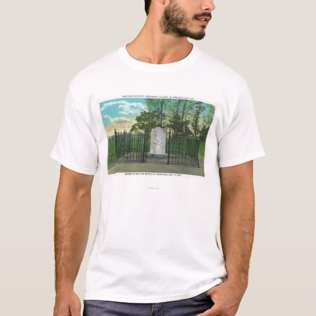 Camiseta Monumento izquierdo de la pierna de la GEN (Anverso)