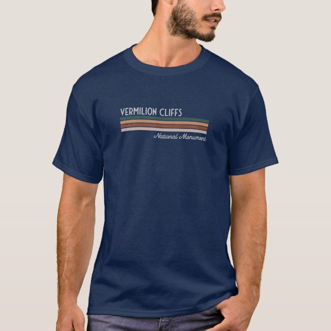 Camiseta Monumento nacional a los acantilados de Vermilion (Anverso)