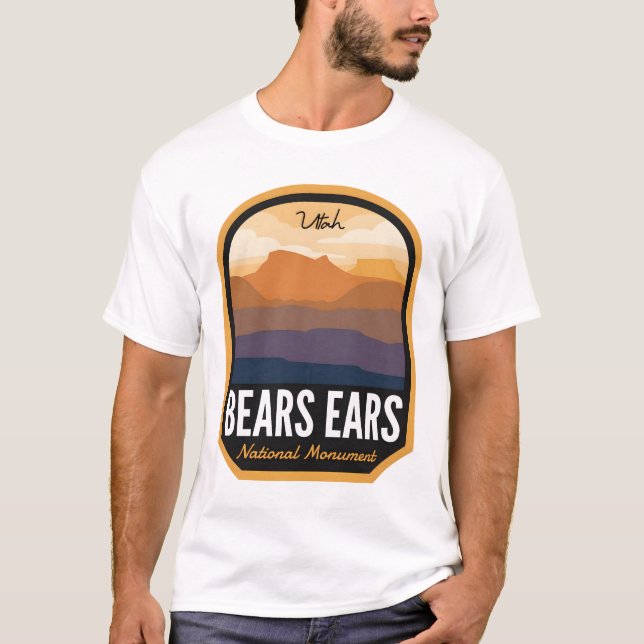 Camiseta Monumento nacional a los osos Utah (Anverso)