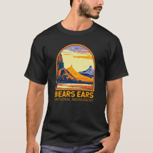 Camiseta Monumento nacional a los osos Utah Retro