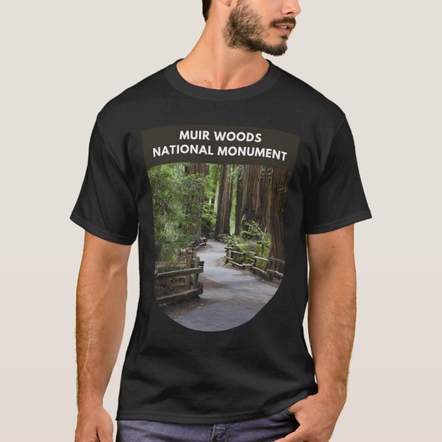 Camiseta Monumento nacional a Muir Woods (Anverso)