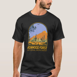 Camiseta Monumento nacional al bosque de Ironwood