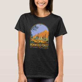 Camiseta Monumento nacional al bosque de Ironwood