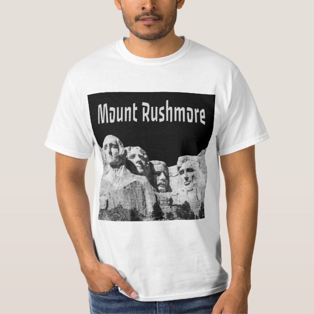Camiseta Monumento Nacional al Monte Rushmore Dakota del Su (Anverso)