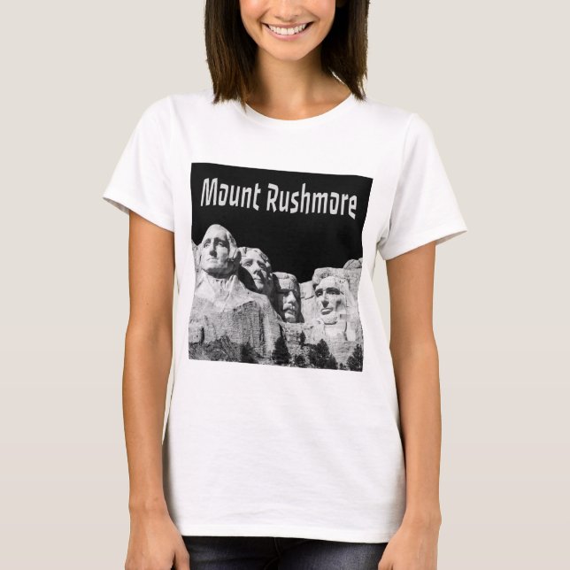 Camiseta Monumento Nacional al Monte Rushmore Dakota del Su (Anverso)