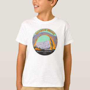 Camiseta Monumento nacional al puente arco iris Utah Vintag